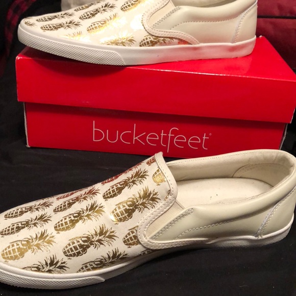 Brand new Pineapple Slip Ons - Picture 2 of 4